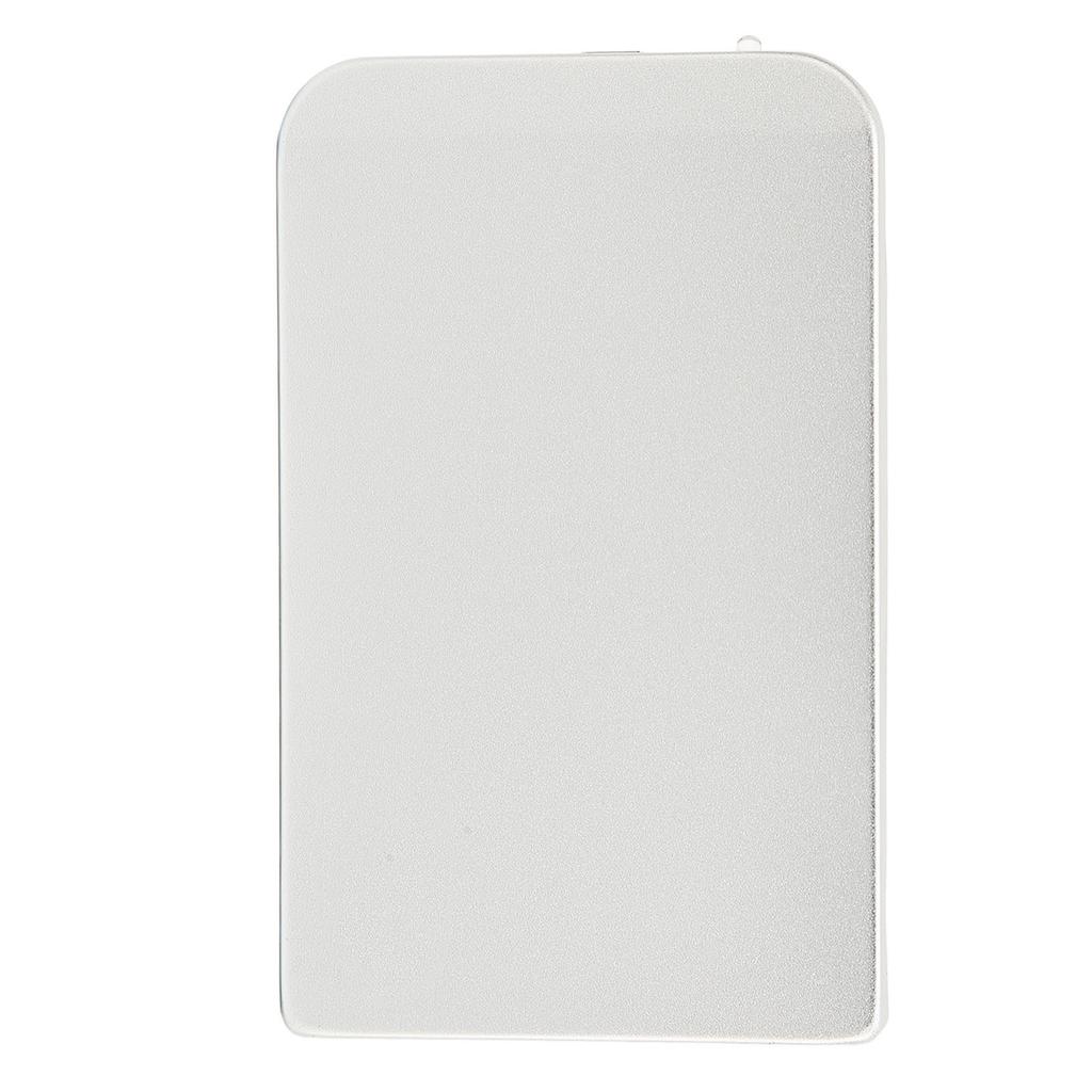 Hard Drive Enclosure 2.5 Inch USB2.0 480mbps Plug and Play Aluminum Alloy Hard Disk Case for Office Business Travel