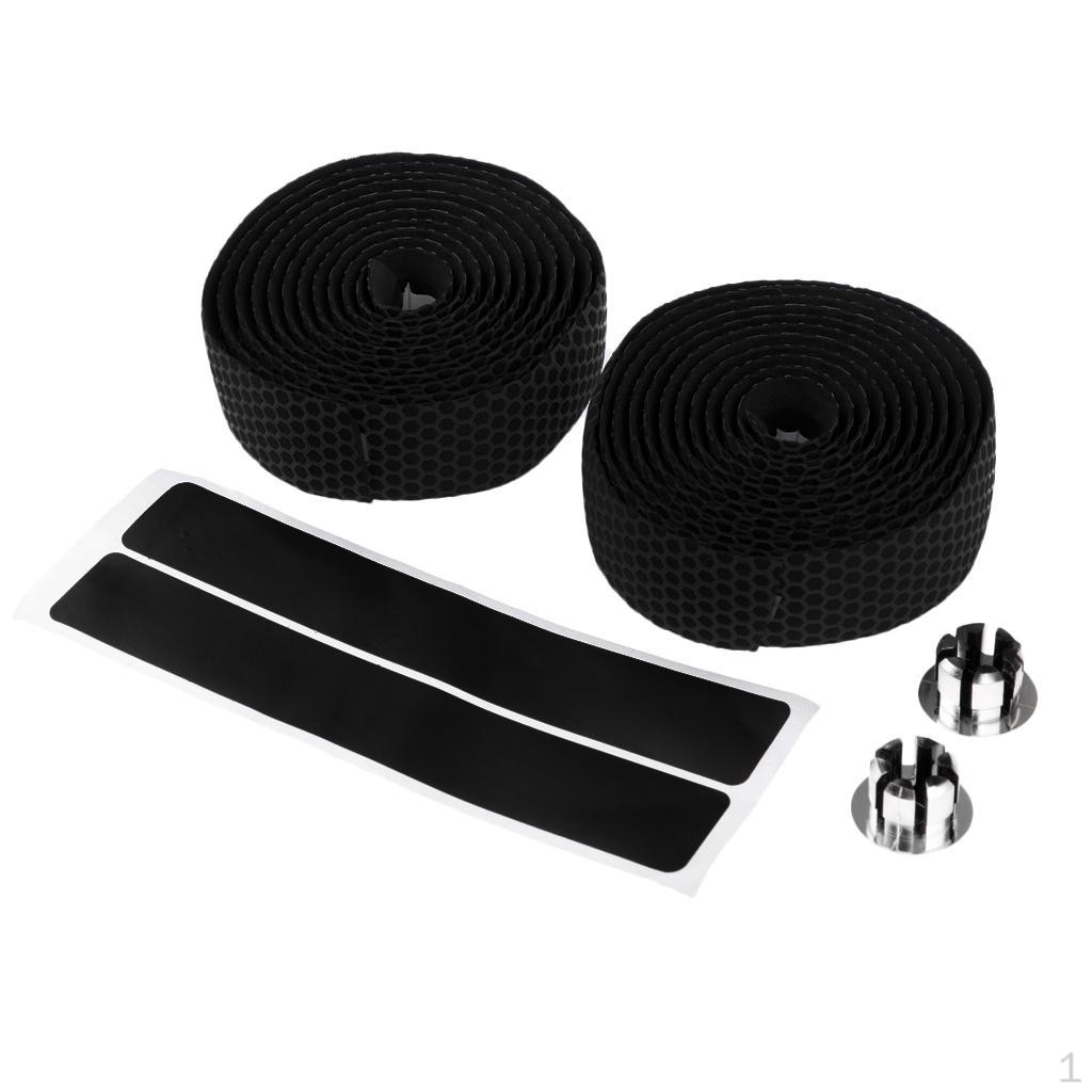 

Cycling Handlebar Grip Wraps Back with Black a