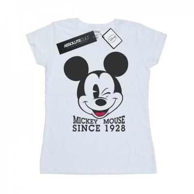 Womens/Ladies Mickey Mouse Since 1928 Cotton T-Shirt