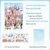 ZABC Frosty PET White Card Scenery Stickers - Warm Clear Wind Series (3 Die-cut Journal Sheets)