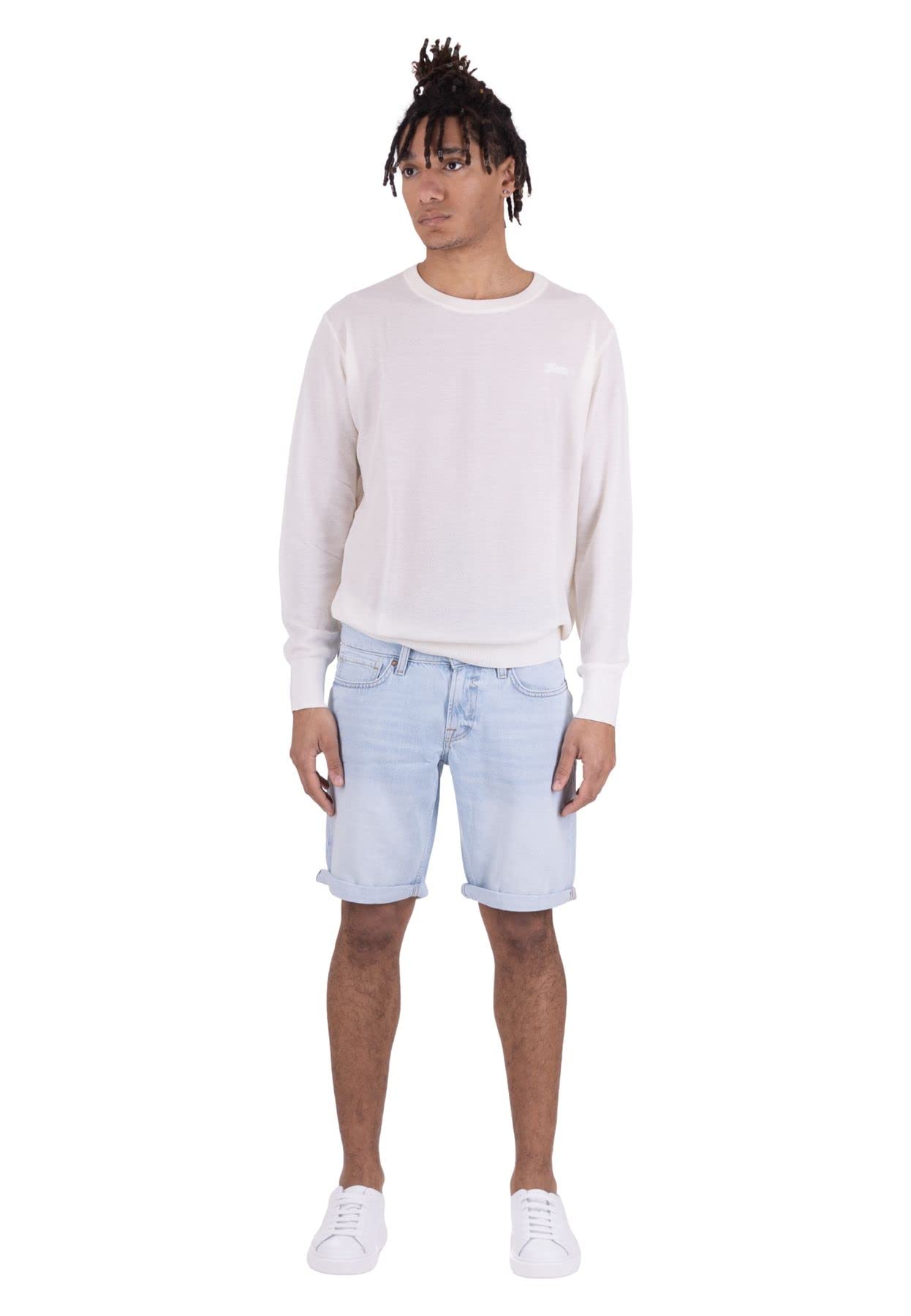 

Guess TOD LS CN Honeycomb Stitch Sweater G018 Men s