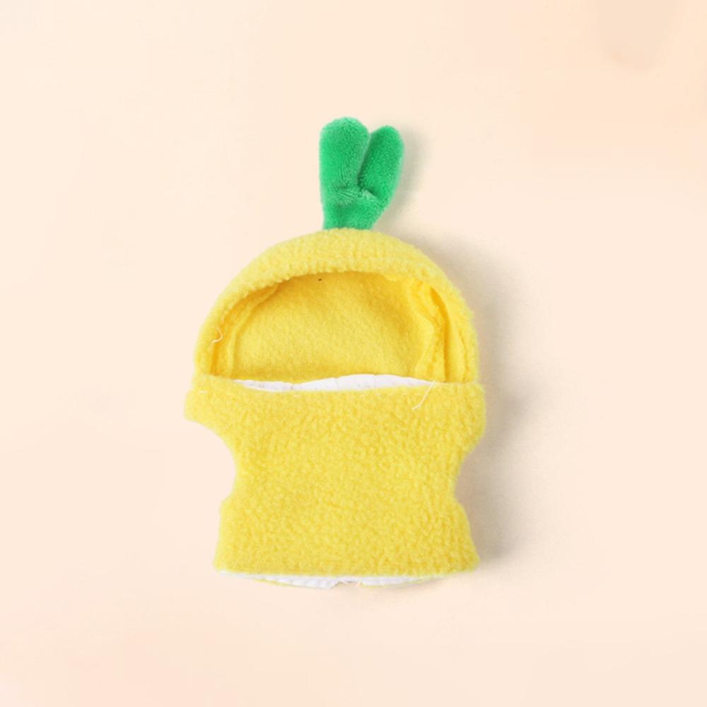 

Windproof Bird Transform Clothing Soft Parrot Cosplay Hoodie Pineapple Bird Clothes Photo Prop S жёлтый