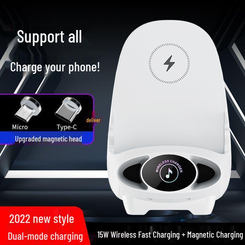 V815W Vertical Wireless Fast Charging Phone Holder Stand