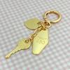 Metal Hotel Key Set Keyring Bag Charm Keychain 2 Colors
