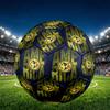 Club America Print Size 5 Soccer Ball, PU Wear Resistant Football for Match Training and Daily Practice, Birthday Gift for Soccer Fans