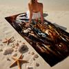 Wolf Pack Majesty Beach Towel, Super Soft Microfiber, Gift for Her/Him, Birthday, for Pool, Beach, Travel, Home Decor Fan gifts