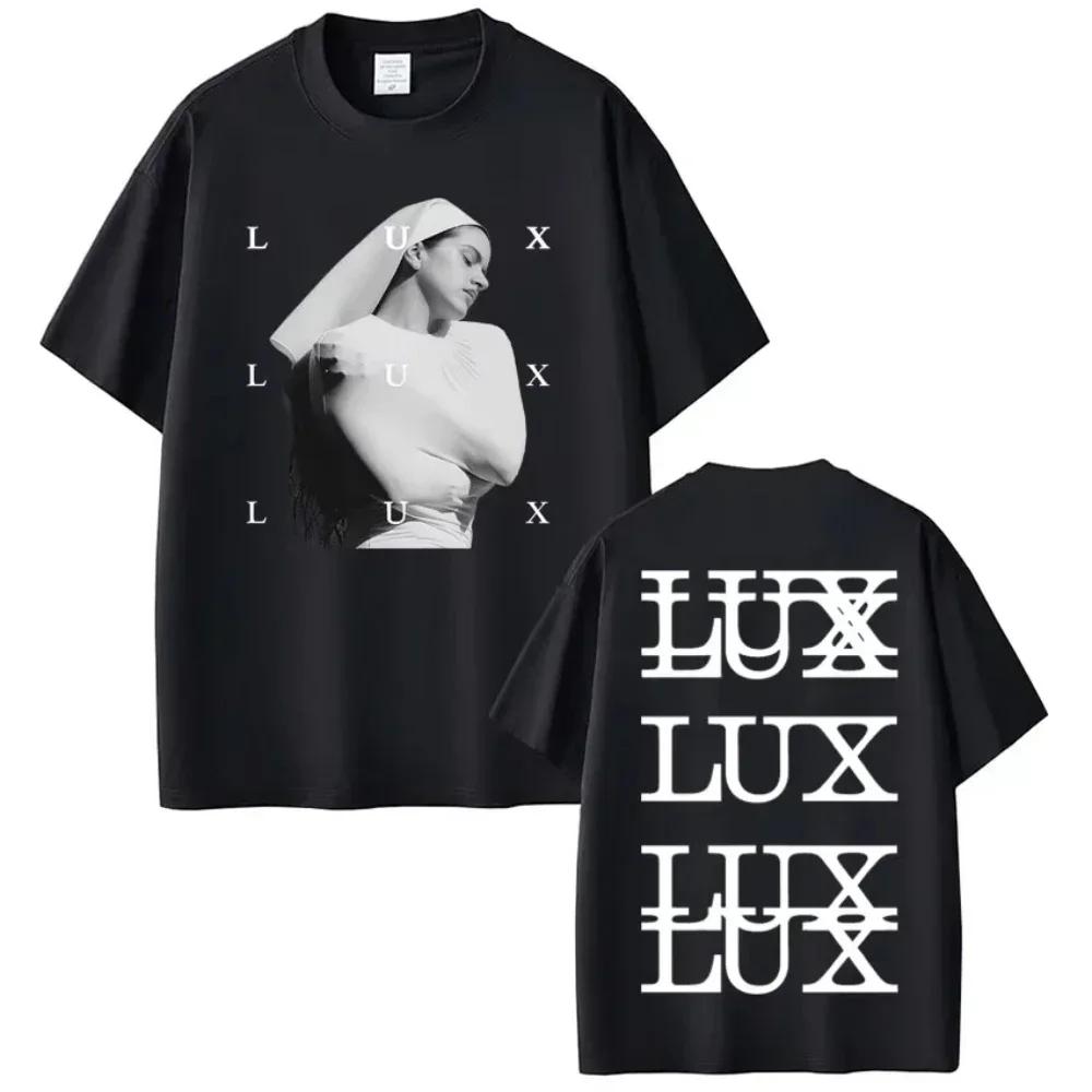 Singer Lux Rosalia Fashion Printed Tshirts Unisex Wounisex Harajuku Clothing Tshirts Shortsleeved Casual Cotton Tshirts Streetwear