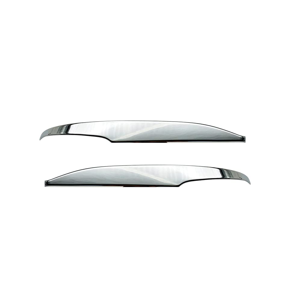 ZIAN Toyota New Harrier 80 Series Exclusive Side Mirror Garnish Mirror Finish Door Mirror Cover (Silver)