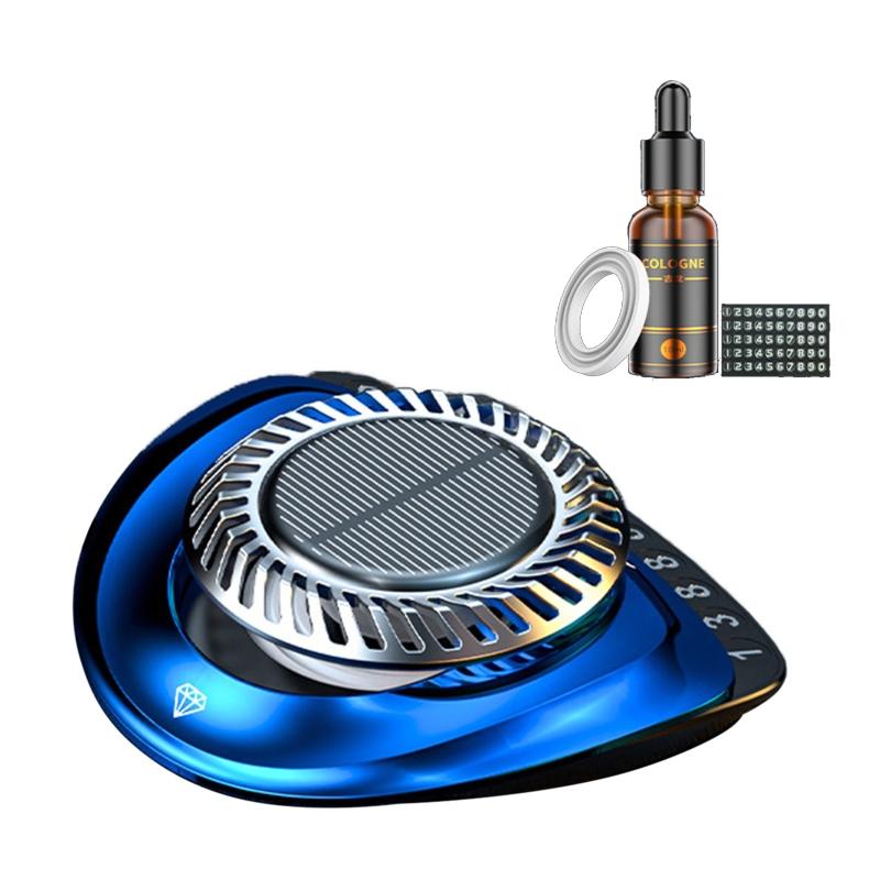 

SUV Car Air Freshener Solar Energy Rotary Aromatherapy Essential Oil Diffuser Automobile Interior Decoration Accessories