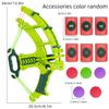 Children's archers, elastic shooting, sponge ball throwing, parent-child interactive toys, outdoor sports