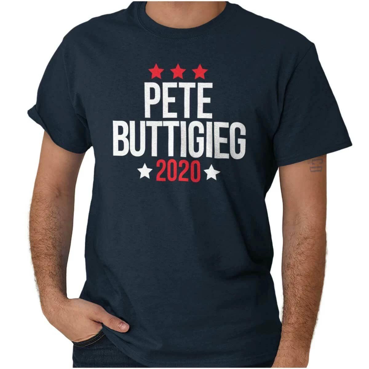 Pete Buttigieg President Political Election Womens or Mens Crewneck T Shirt Tee XXXL