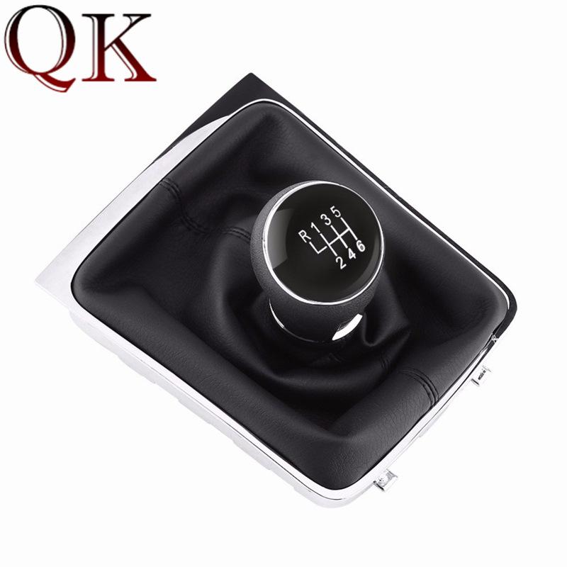 Pommeau de levier de vitesse Volkswagen Passat B7 & Golf 7 avec soufflet