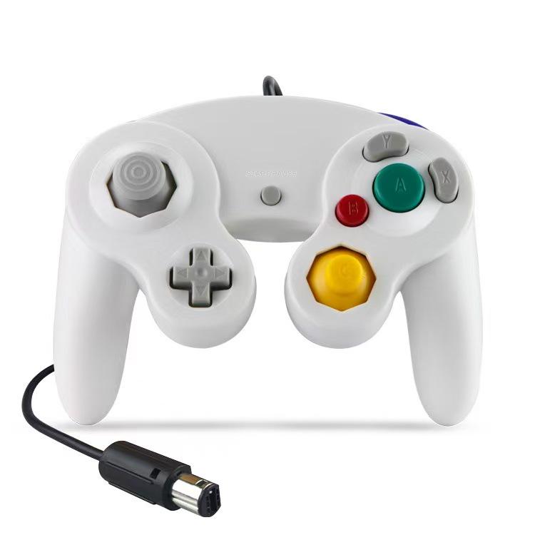 NGC Kabelgebundener Gamecontroller mit Farbkreuz für Konsole