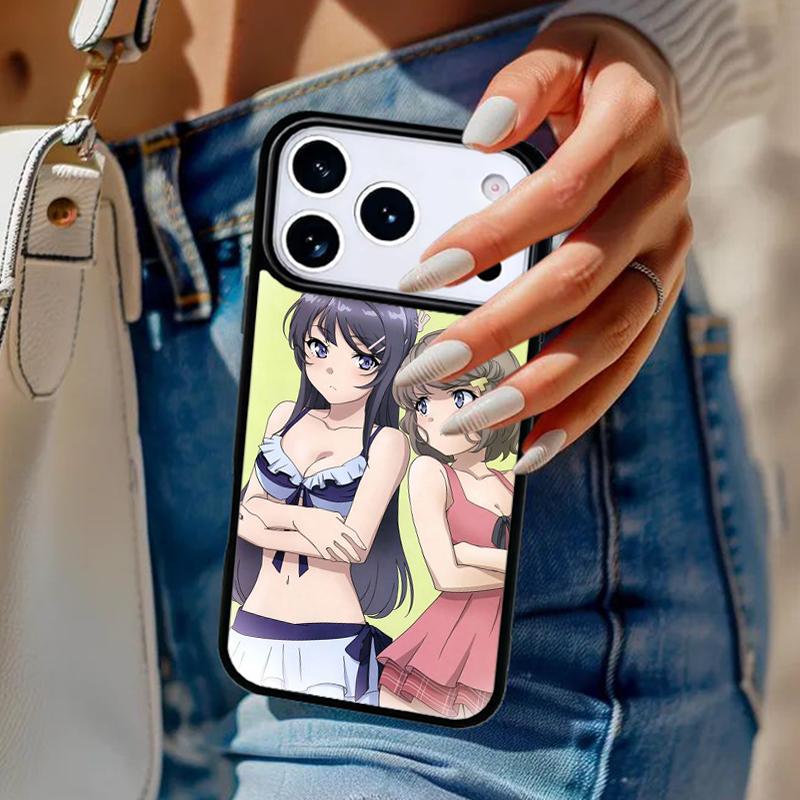 Anime Hentai Bunny Girl Phone Case For iPhone 17 Air 14 15 13 12 Max Cover For Apple 14 15 16 16e 11 Pro Max Plus Coque