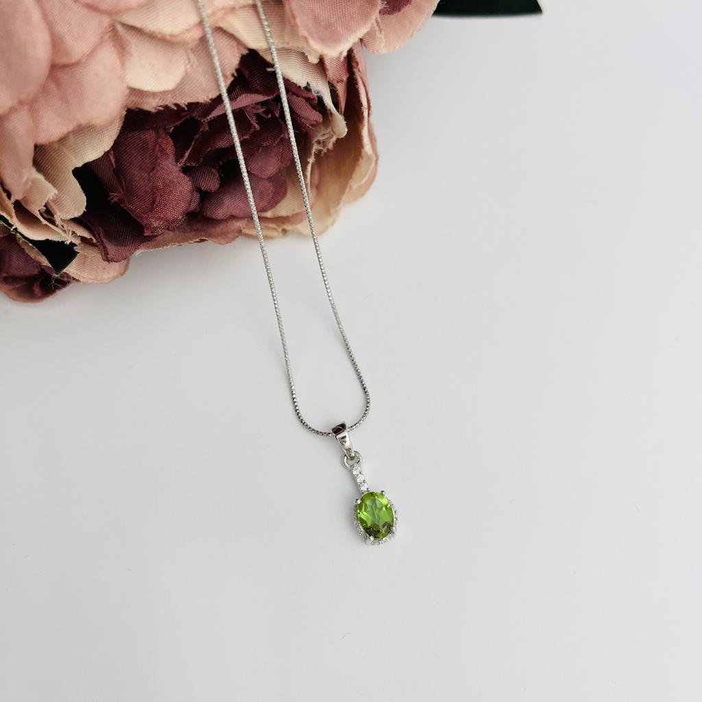 Silver Pendant with Sultanite 1.484ct (2114826)