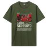 Akira Anime Graphic T-Shirt Japan Vintage Manga T Shirt WoCotton Tee Summer Streetwear Casual Tops Tshirt
