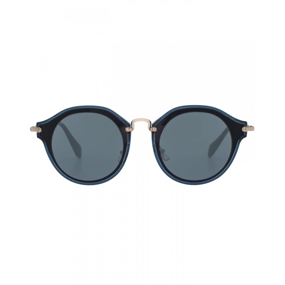 

Miu Miu Black and Gray Women s Metal Sunglasses MU51SS-1AB9K1