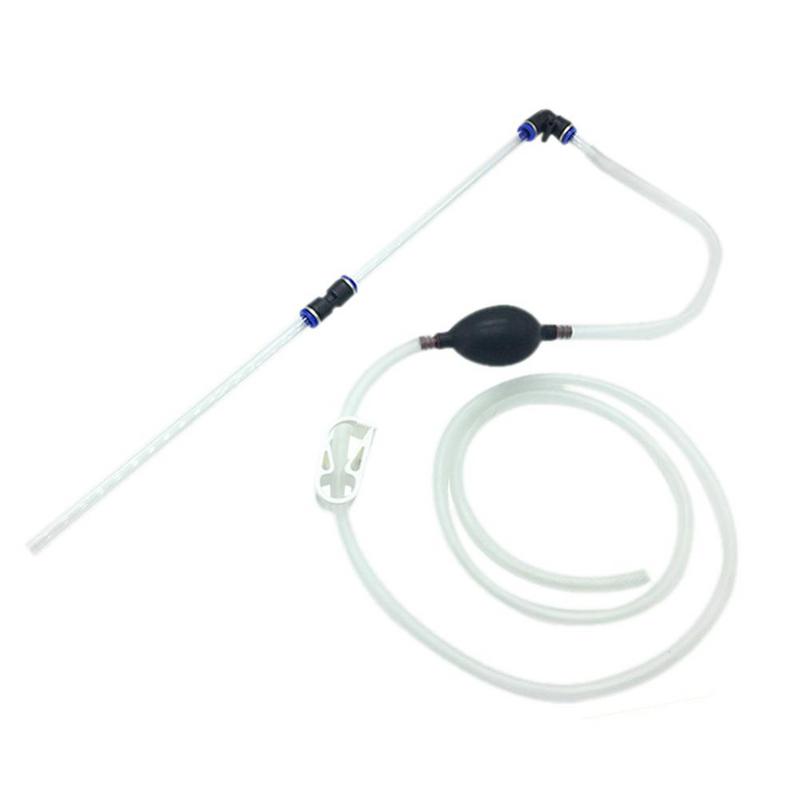 

1.8m 1.97ft Aquarium Clean Vacuum Water Change Gravel Siphon Pump Cleaner Sand Washing Faeces Removal