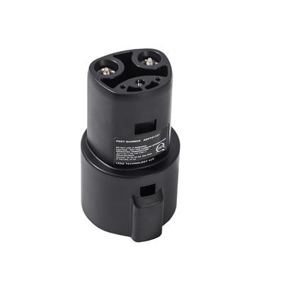 LENZ J1772 zu Tesla Ladeadapter 80A/240 VAC, [Sicherheitszertifiziert] Kompatibel mit Tesla Model