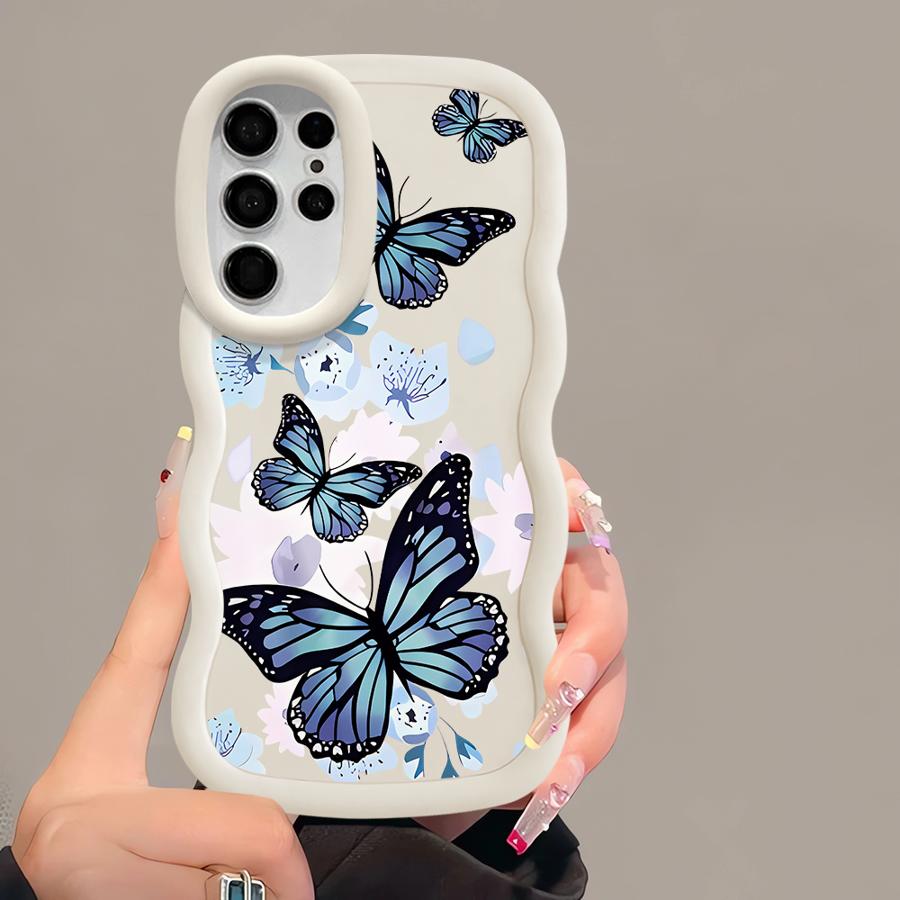 

Case for Samsung Galaxy A26 S25 S22 Ultra S20 FE S23 Plus S24 A25 S21 Soft Phone Cover A35 A54 A34 A36 A55 A24 INS Retro Galaxy S25