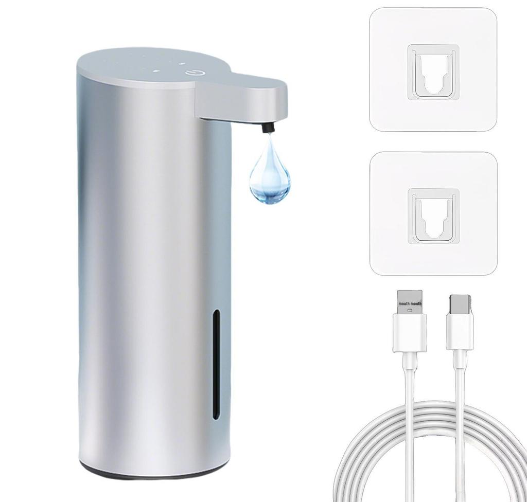 Dispenser Automatico di Sapone P25 da Parete in Acciaio Inossidabile con Display Digitale