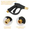 High-Pressure Car Wash Set with Pure Copper Gun & 5 Nozzle Colors - M22 Alloy Water Gun Head