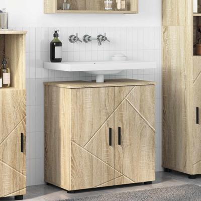 vidaXL Badezimmerschrank Sonoma-Eiche 61 X 35 X 64 Cm