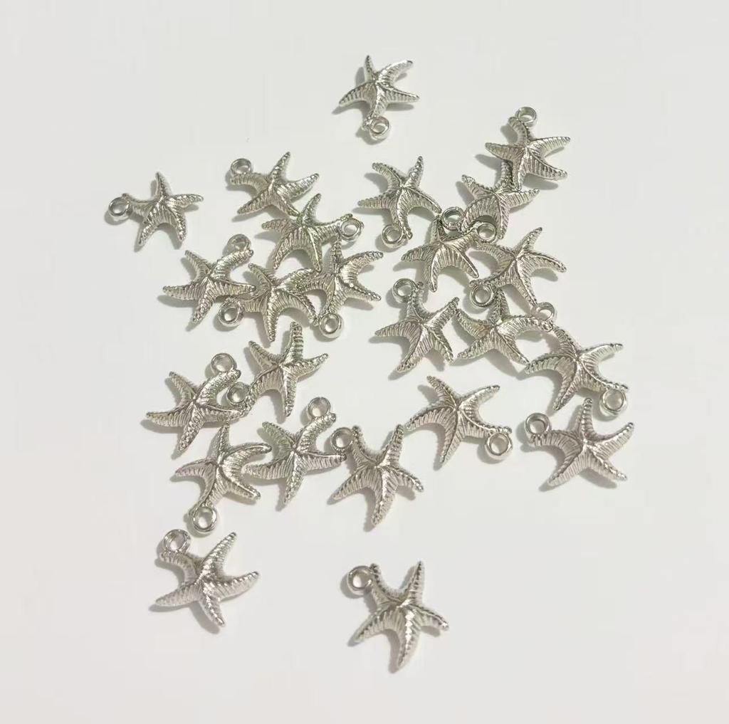 CCB Starfish Pendant for DIY Beaded Jewelry Accessories