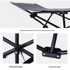 Portable Folding Single Sofa Bed for Office, Hospital, or Camp Use