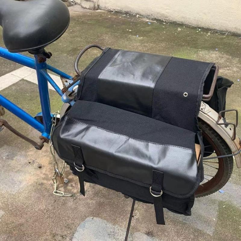 Durability Cycling Panniers Large Capacity Bike Outdoor Ride Gear Backseat Bag for Rear Racks and Convenient Storage