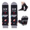 Festives Best Ever Themed Cotton Socks for Women Men Funny Crew Socks For Christmas Birthday Holiday Family Gifting
