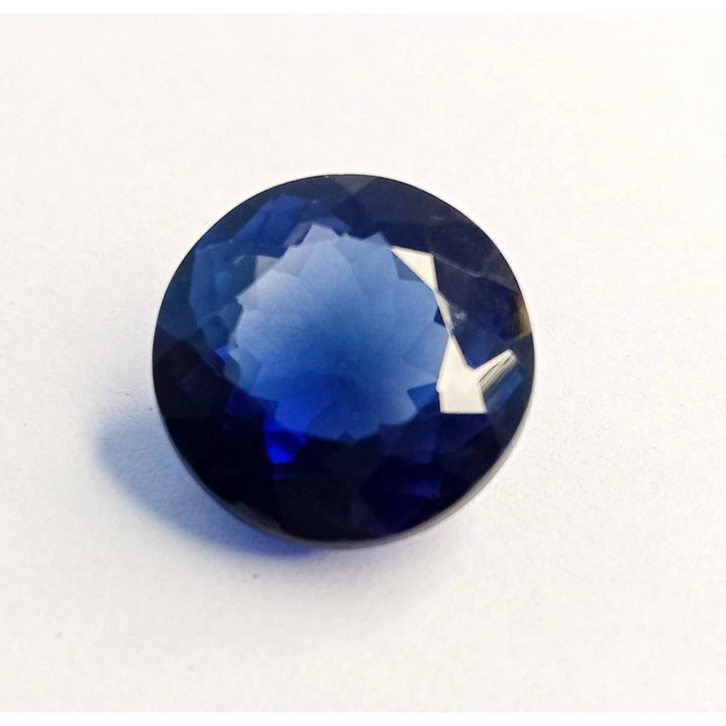 Certified Natural Blue Sapphire Round Cut 20-22 Ct Fabulous Loose Gemstone