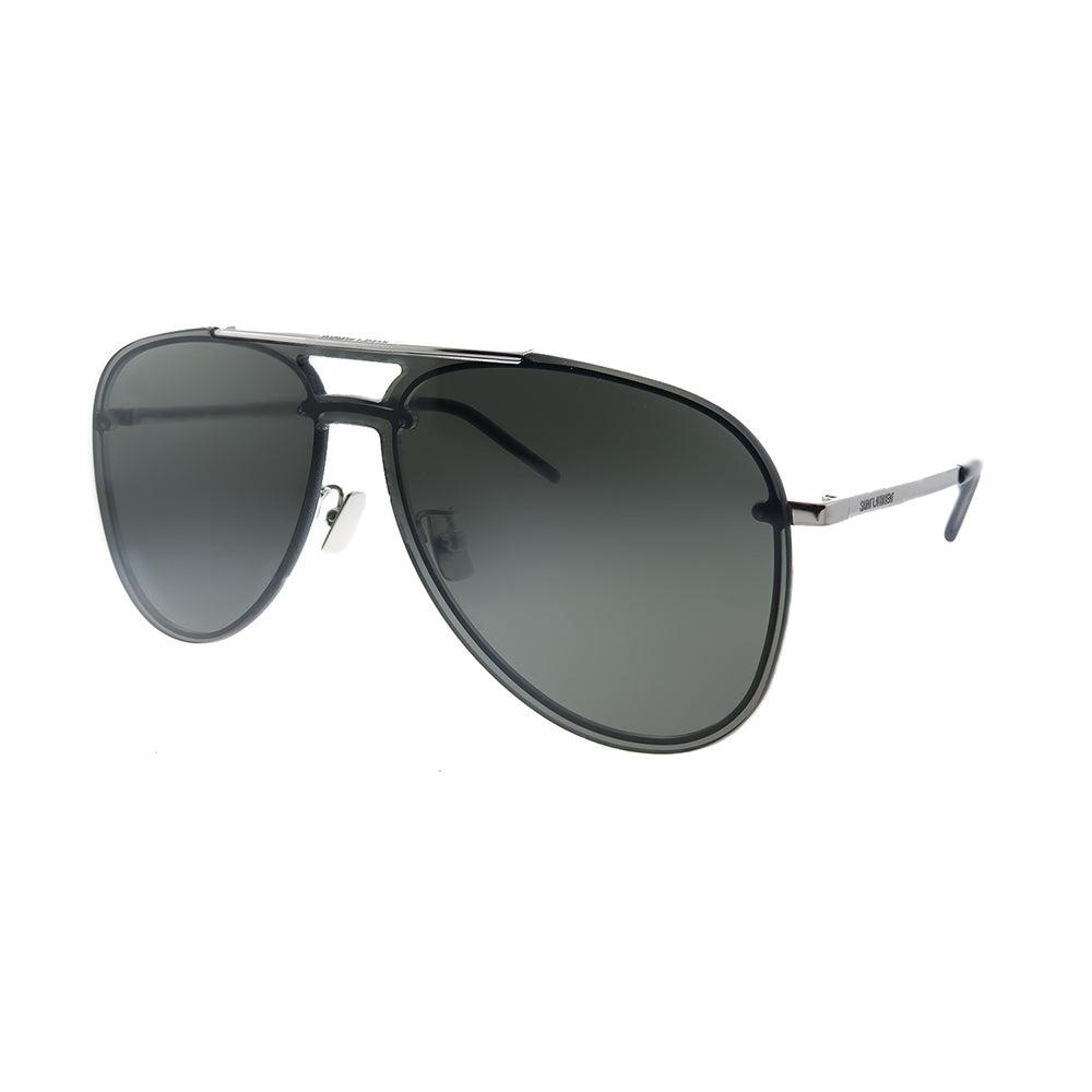 

Saint Laurent SL CLASSIC11 MASK 001 Солнцезащитные очки-авиаторы унисекс серебристый