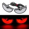 LED Lights For Car Waterproof Energy-Saving 2-Piece Car Windshield LED Eye Lights For Truck RV SUV Sedan Window Windshield Night
