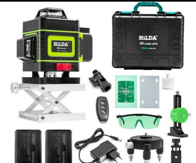 Infrared 16-Line High Precision Green Light Level for Wall & Floor Mounting