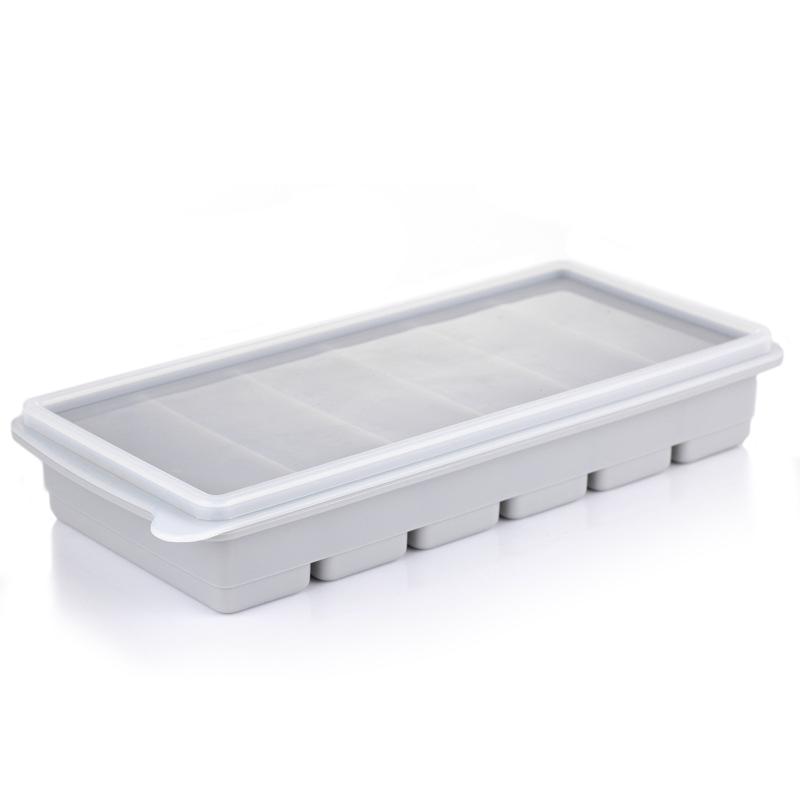 

6/10 Grids Silicone Ice Cube Tray Mould Trays Mold Long Strip Shape Ice Cube Maker Moulds DiY Baking Caking Mould Tools Ice Mold