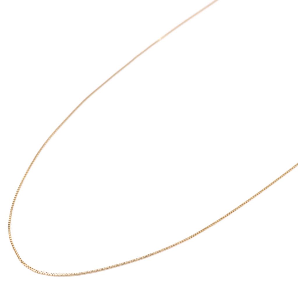 GIGI [Beautiful Condition] K18 Long Chain Necklace Yellow GoldUsed