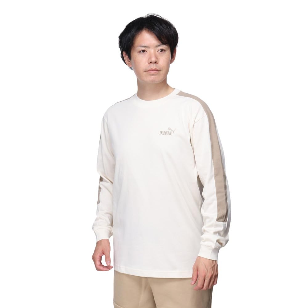 

Casual CORE HERITAGE MX LS 683583 24th Color Alpine Snow [PUMA] T-shirt Men s Autumn/Winter (87)