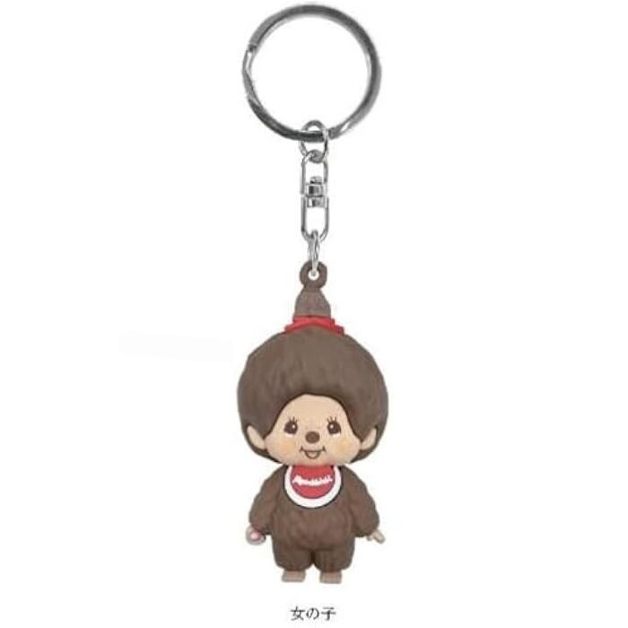 Figure mascot Monchhichi girl Sekiguchi goods plush toy keychain present birthday