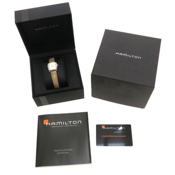 Used Hamilton Bagley W:23H:28mm H123510 Ladies watch [A rank] [Used]