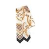 Daks Ivory Print Silk Scarf Ivory Dcsc2f821