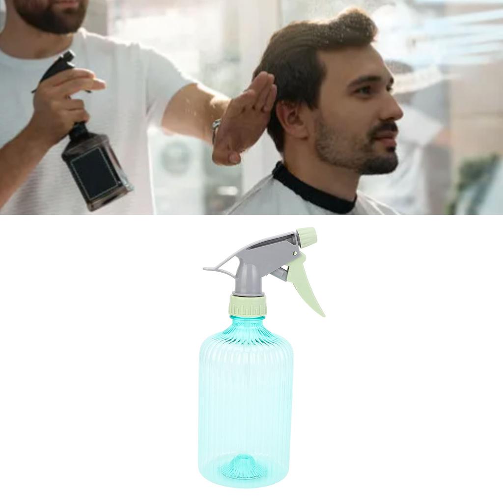 5 Pcs Barber Mister Spray Bottle 500ml Adjustable Spray Storage Container Salon Spray Bottle for Hair Home Cleaning