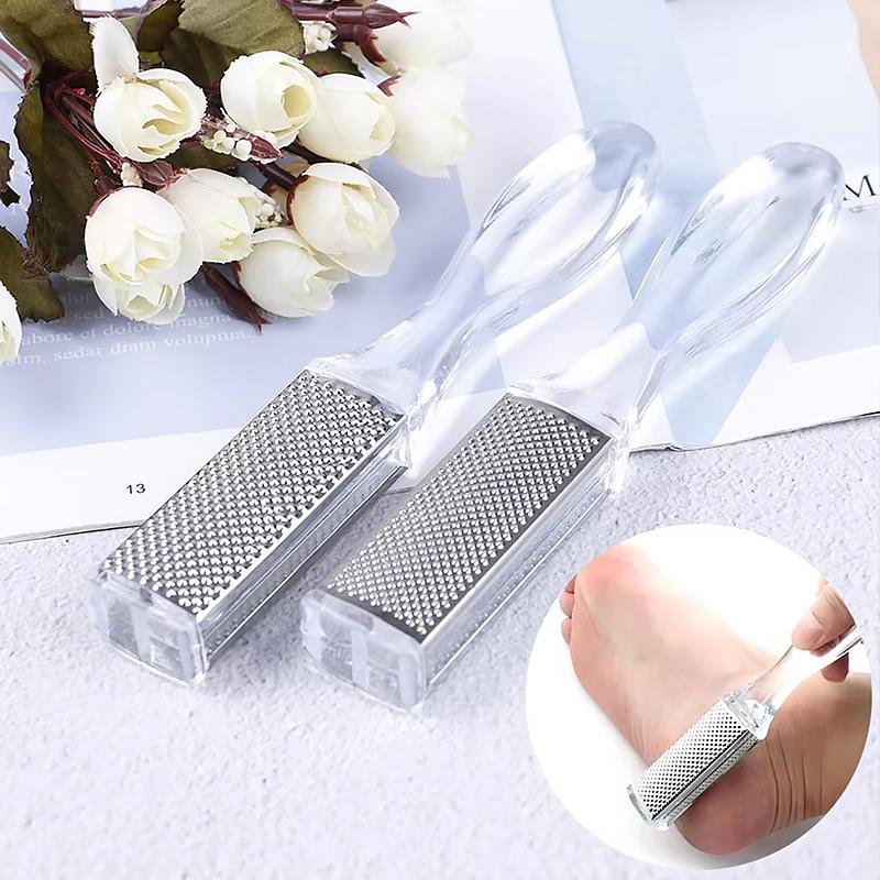 1PC Grater Callus Foot Care Tools Skin Remove Transparent Foot Rasp Exfoliating Hard Dead Pedicure Tool File Scrubber