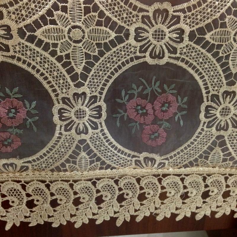 1pc Embroidered Table Cloth European Lace Tea Table Cloth Home Decor Rectangular Tablecloths Table Cover