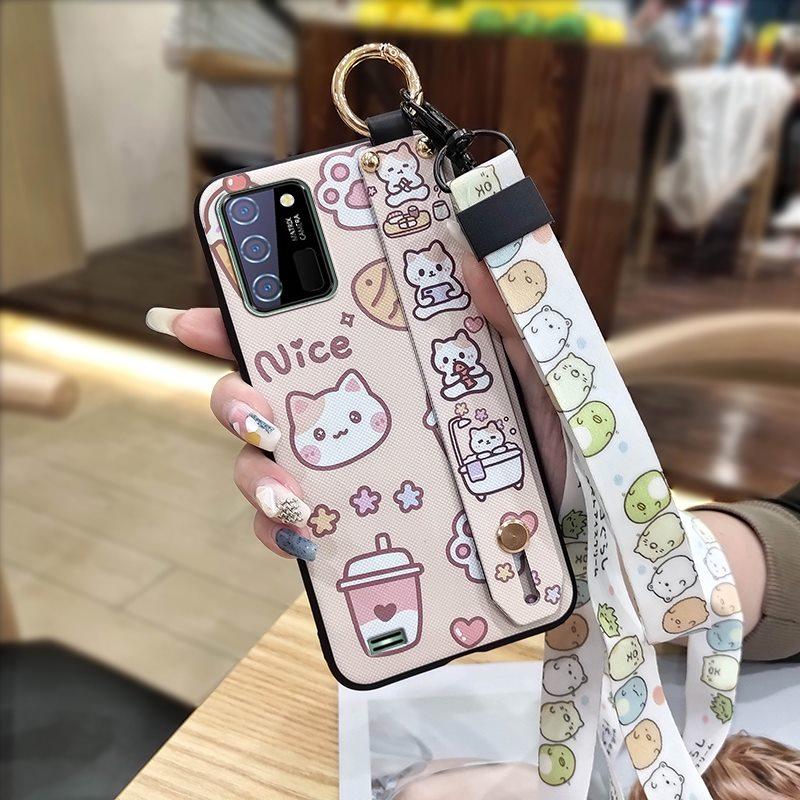 Shockproof Anti-dust Phone Case For Oukitel C25 Soft case Phone Holder Ring Anti-knock Waterproof Fashion Design Cute