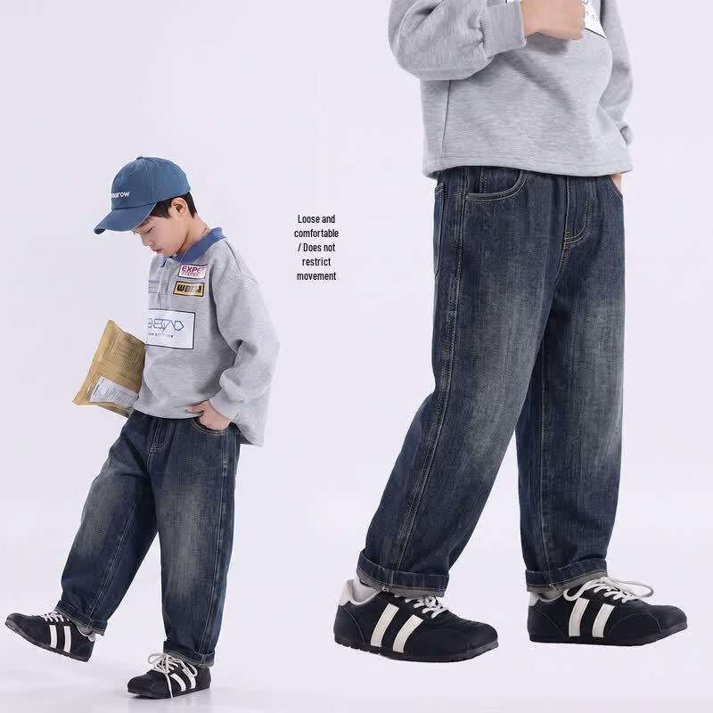 Boys' Straight Leg Denim Jeans
