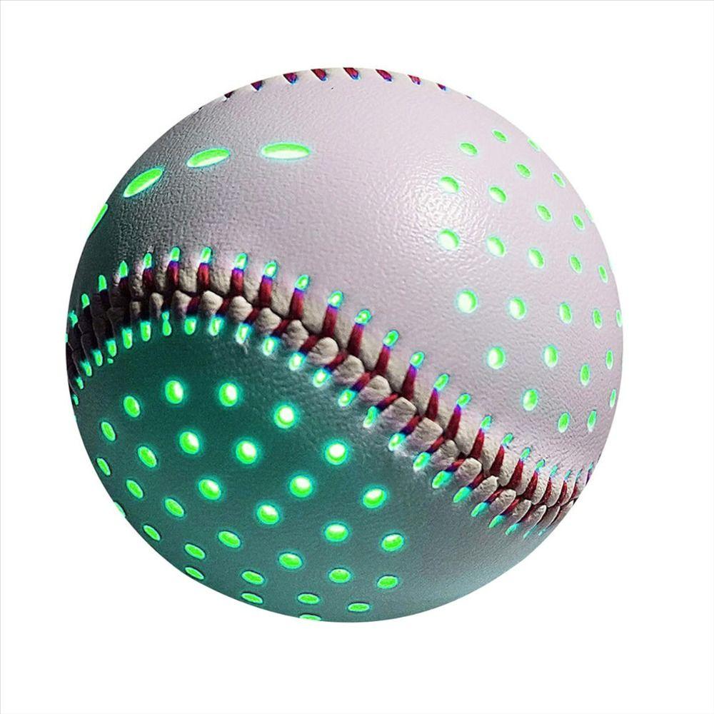 6 Colors LED Glow Baseball RGB Simulation Baseball Toy Children Toys Glow Baseball Toy  Night