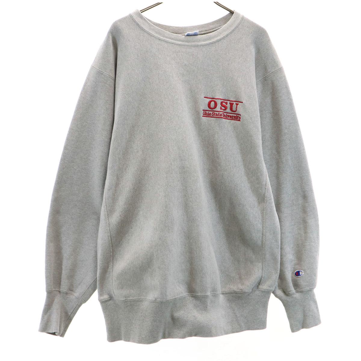 

Champion 90s Old embroidered tag made in USA OSU Long sleeve Reverse Weave Sweatshirt trainer Men s Used