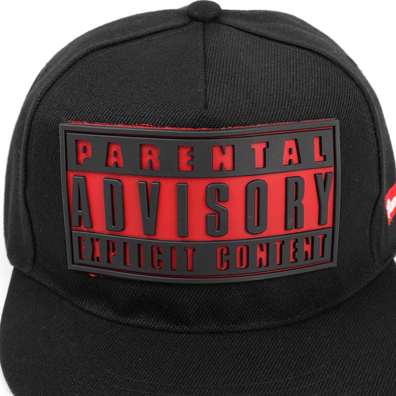 Trendy 3D Letter Print Flat Brim Baseball Cap - Unisex Hip Hop Skate Style