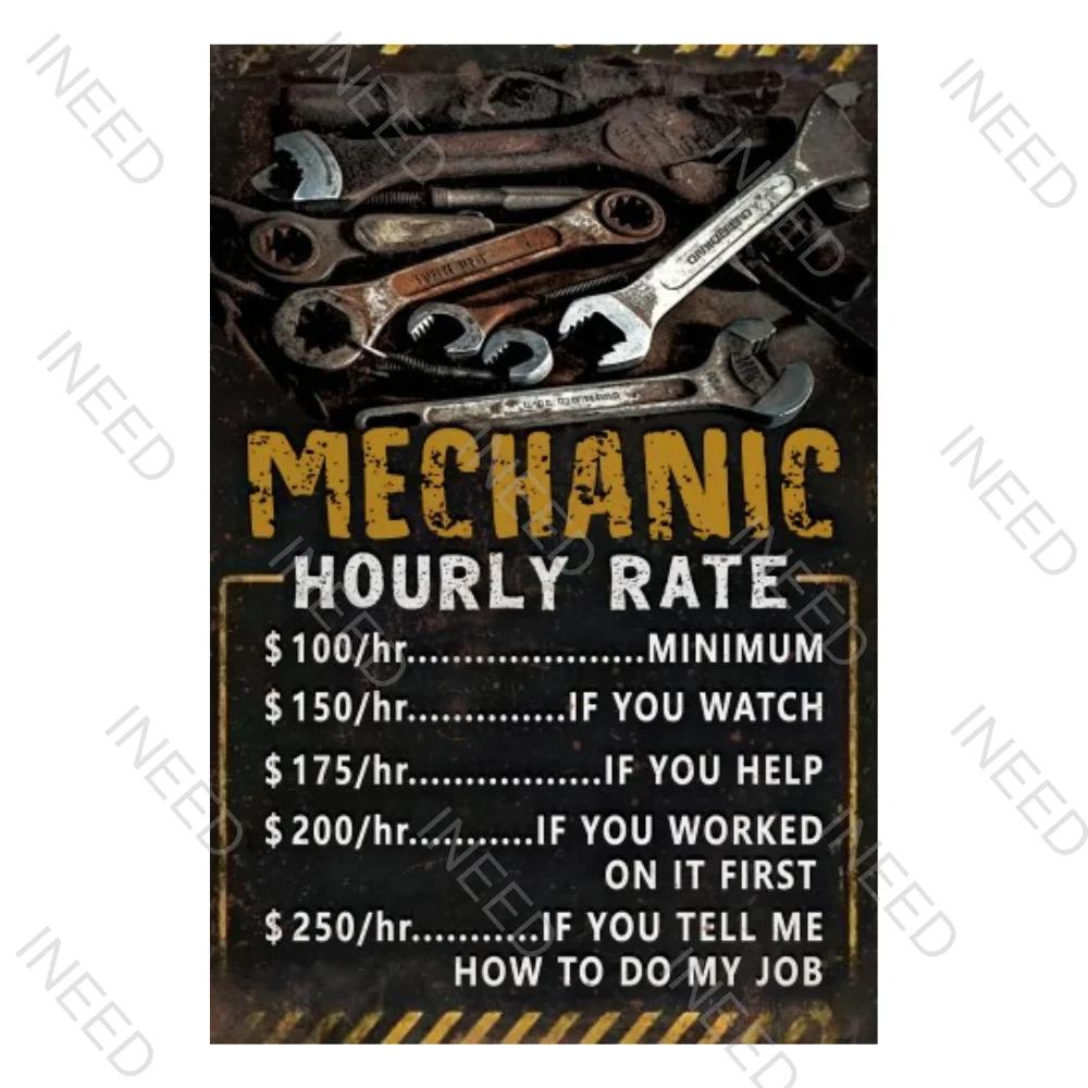 Vintage Metal Tin Signs  NGK Spark Plugs Gulf Garage Oil Motor Posters Wall Decoration Man Cave Cafe Club Retro Posters Plaque